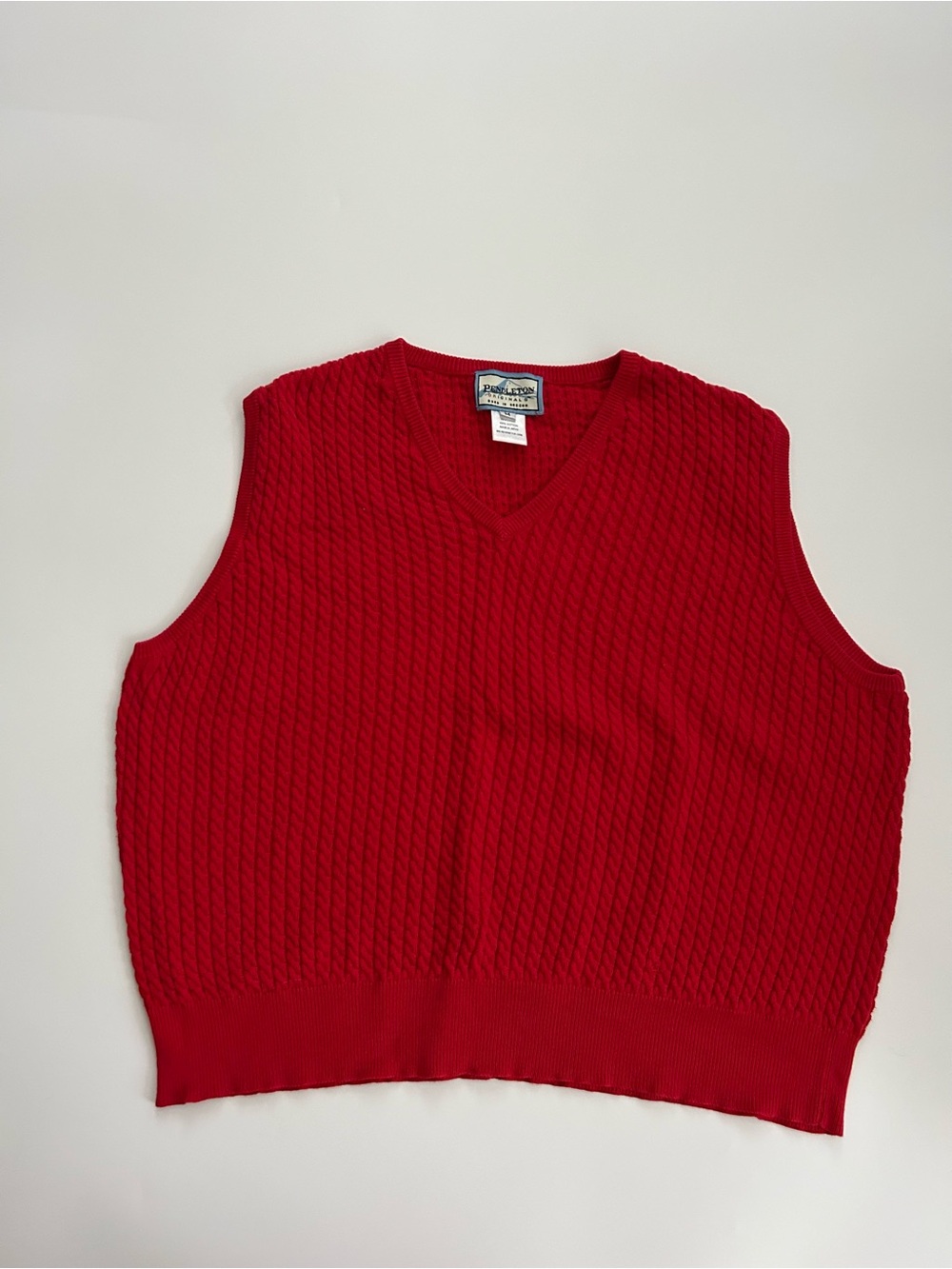 Vintage Pendleton Originals Cable Knit Sweater Pullover Vest
Japan
Tennis
Preppy